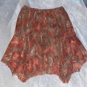 90’s Handkerchief Cut Skirt